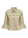 Giubbotto ONLY da DONNA - Pale Khaki