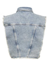 Gilet ONLY da DONNA - Light Blue Denim