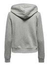 Felpa ONLY da DONNA - Light Grey Melange