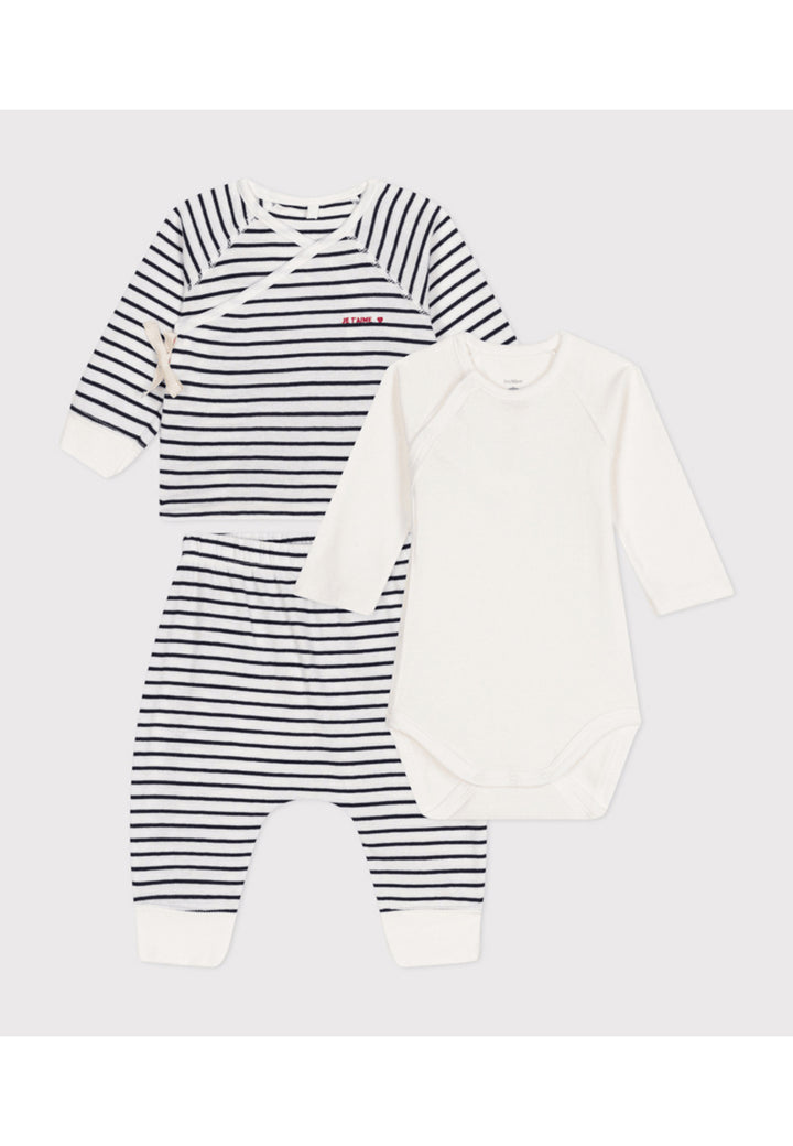 PETIT BATEAU Baby Outfit - WHITE