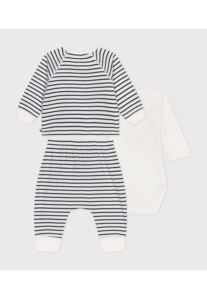 PETIT BATEAU Baby Outfit - WHITE
