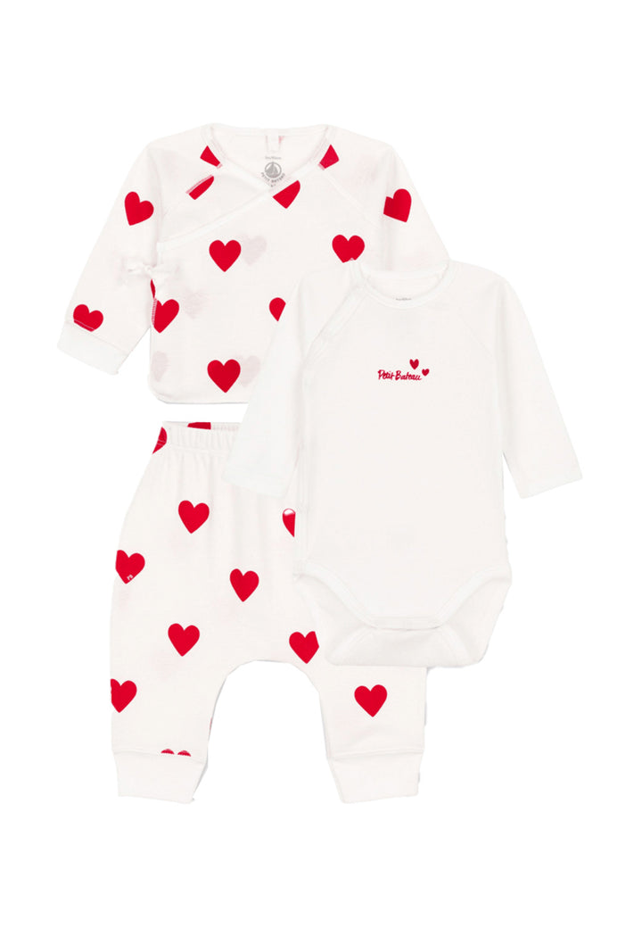 PETIT BATEAU Baby Outfit - WHITE
