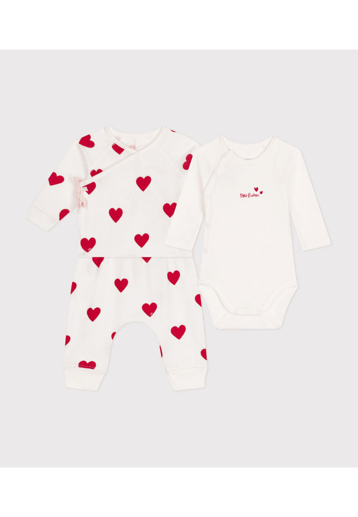 PETIT BATEAU Baby Outfit - WHITE
