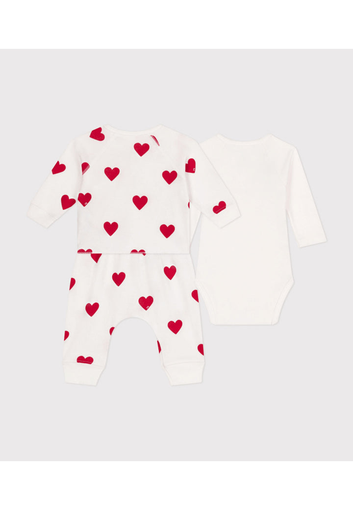 PETIT BATEAU Baby Outfit - WHITE