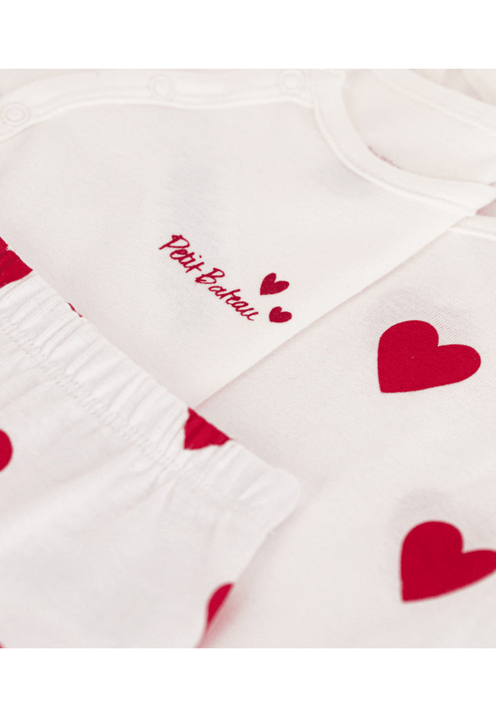 PETIT BATEAU Baby Outfit - WHITE