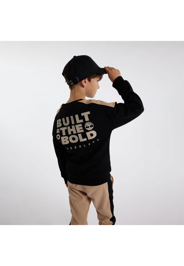 Felpa TIMBERLAND da BAMBINO - Nero