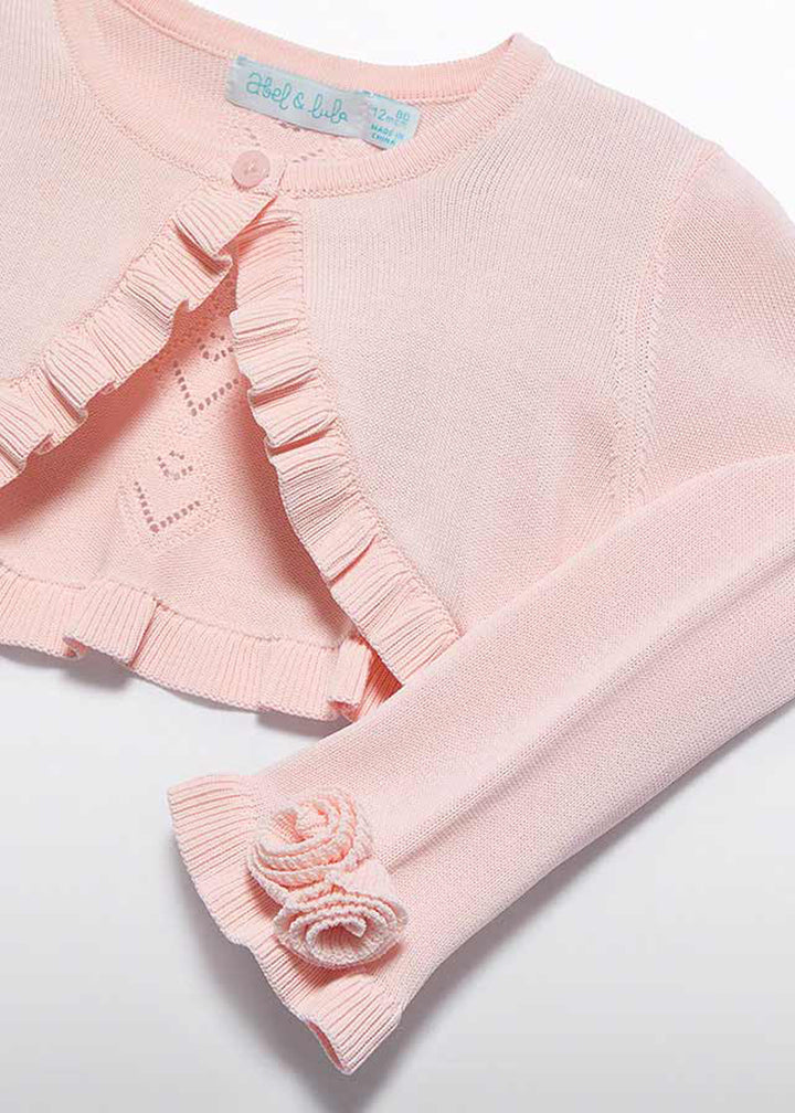 Cardigan ABEL E LULA da BAMBINA - Peonia