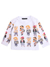 DANIELE ALESSANDRINI Daniele Alessandrini t-shirt bambino stampa orsetti