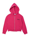 GAELLE PARIS Gaelle Paris felpa full zip bambina fucsia