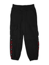 GAELLE PARIS Gaelle Paris pantalone cargo ragazza banda logo