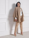 LIZALU Lizalu cappotto da donna cammello