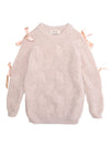 VICOLO Vicolo pullover ragazza girocollo fiocchi