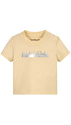 CALVIN KLEIN JEANS T-shirt manica corta neonati metallic hero logo
