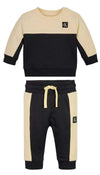 CALVIN KLEIN JEANS Tuta sportiva neonati color block