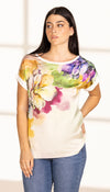 LIZALU T-shirt LIZALU da DONNA - avorio
