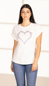 LIZALU T-shirt LIZALU da DONNA - bianco