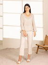 LIZALU Pantalone LIZALU da DONNA - beige