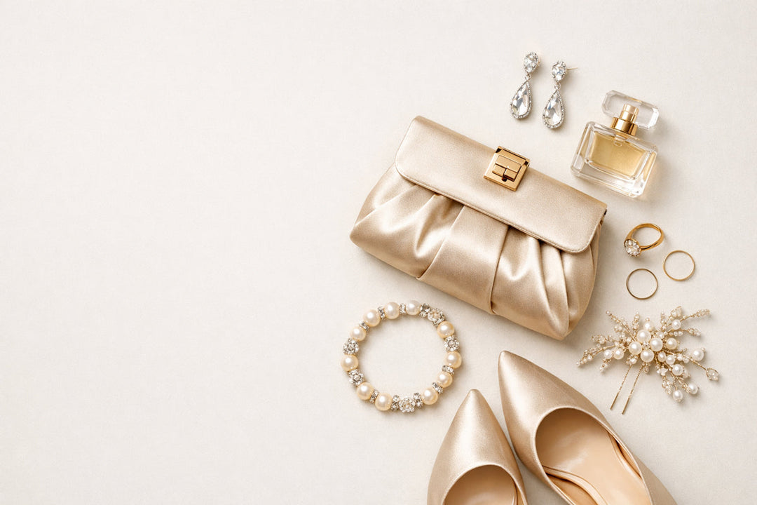 Accessori cerimonia: borsa e dettagli per donna e bambini