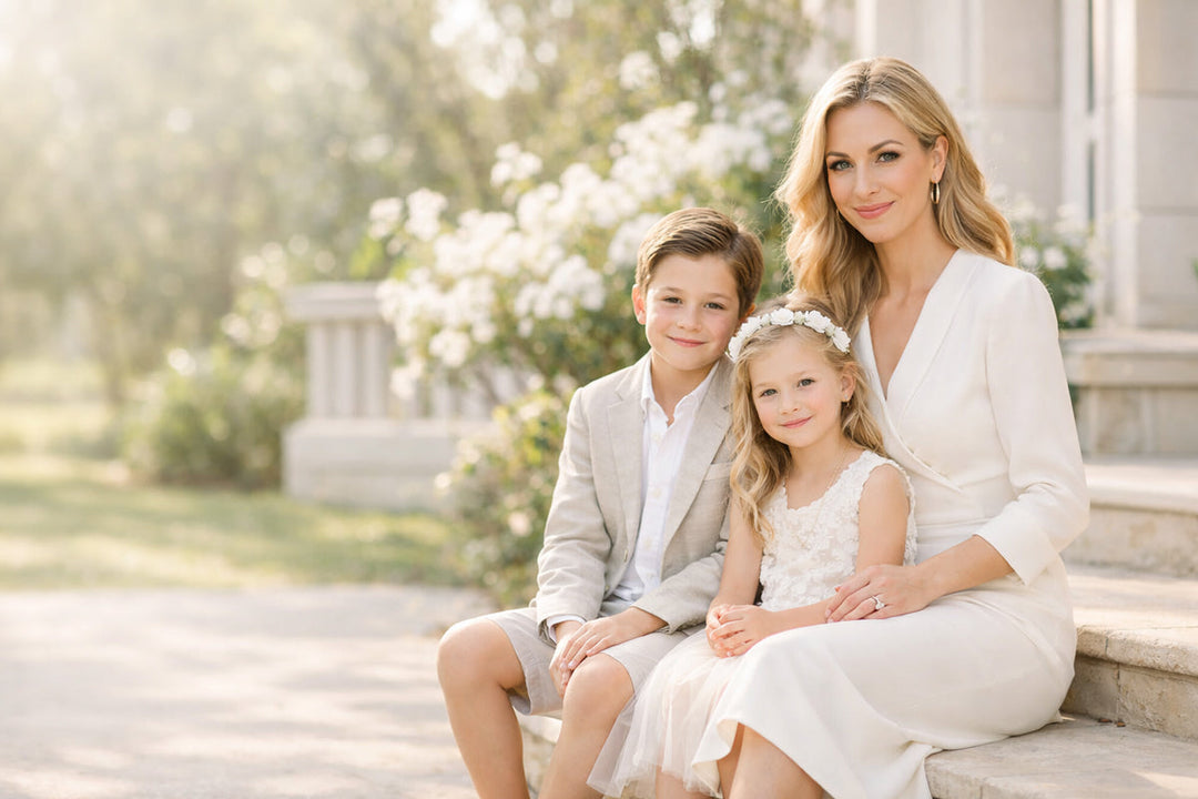Come vestirsi a una comunione: outfit mamma e bambini