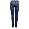 Women's skinny fit jeans with rips