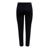 Jeans donna nero taglio dritto