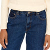 Jeans donna 5 tasche gamba larga