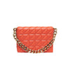 Borsa a mano arancio texture