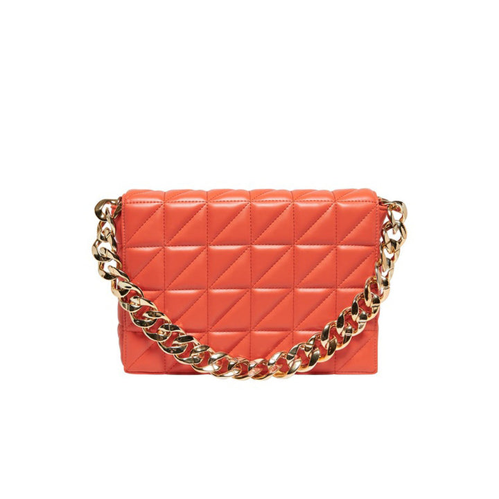 Borsa a mano arancio texture