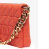 Borsa a mano arancio texture