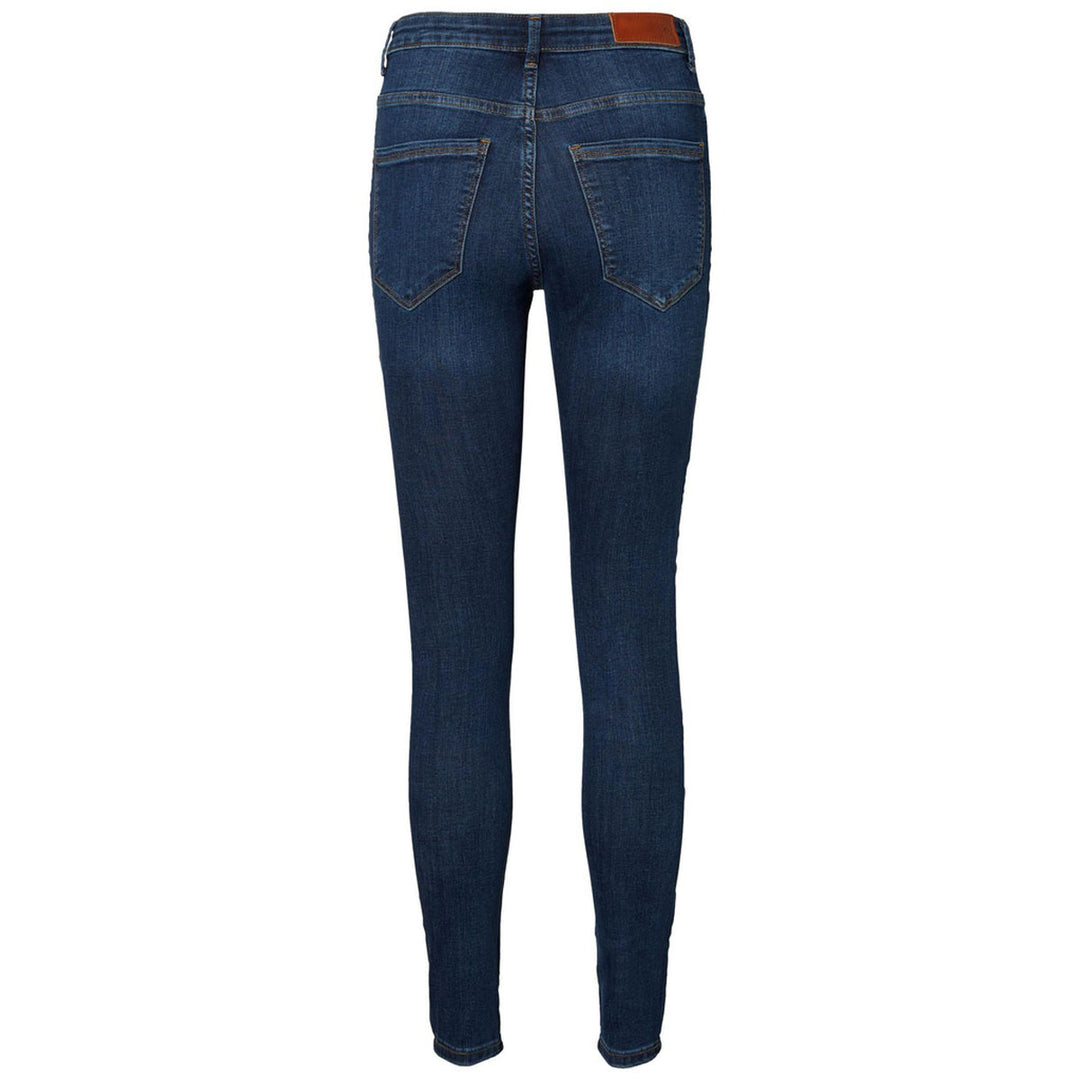 Jeans donna skinny fit vita alta