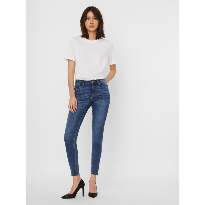 Jeans donna skinny fit vita normale
