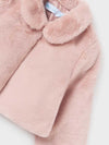 Abel &amp; Lula pink fur baby coat