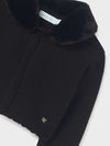 Abel & Lula cardigan tricot collo pelliccia