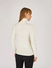 Artigli pullover da donna dolcevita avorio
