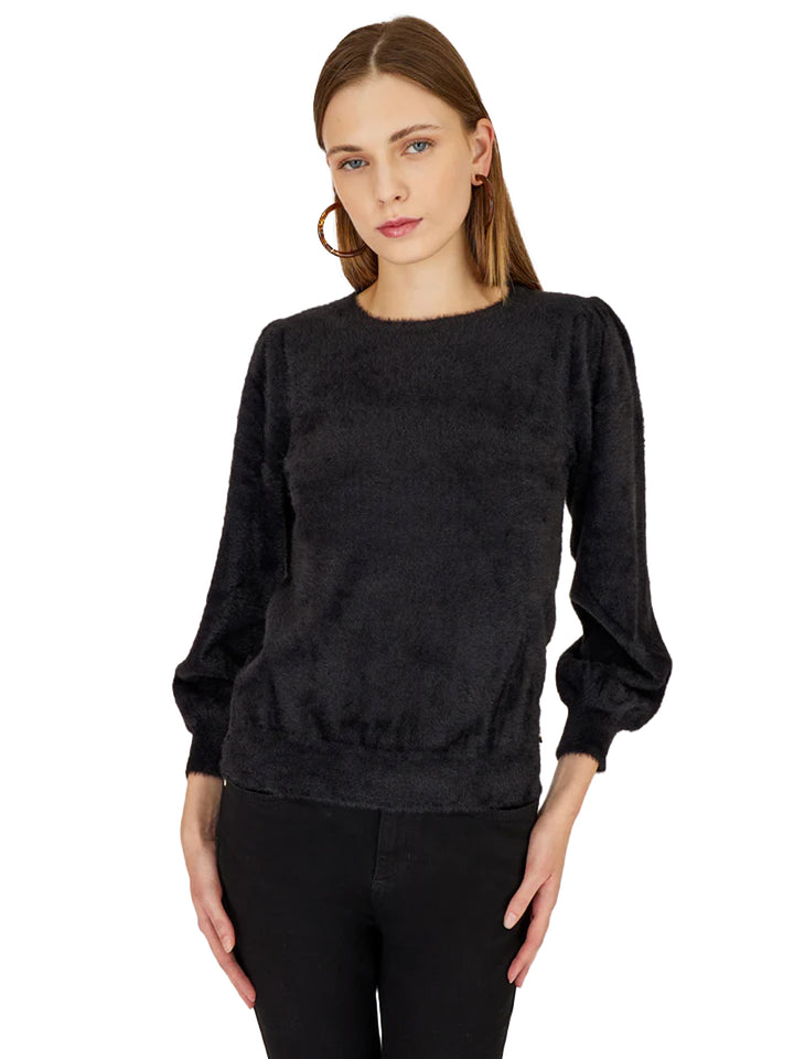Artigli pullover pelosetto da donna nero