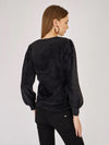 Artigli pullover pelosetto da donna nero