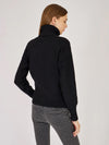 Artigli maglia collo alto donna nera