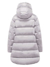 Bomboogie Geneva long down jacket crystal grey