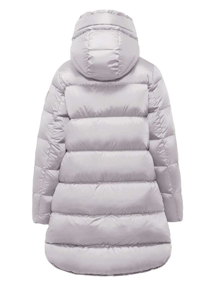 Bomboogie Geneva long down jacket crystal grey