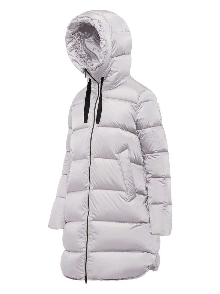 Bomboogie Geneva long down jacket crystal grey