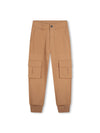 Boss beige cargo pants kids