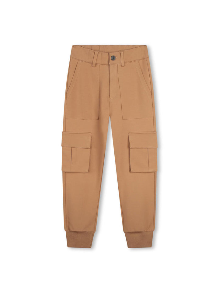 Boss beige cargo pants kids