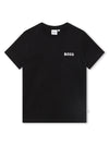 Boss t-shirt short sleeve black child