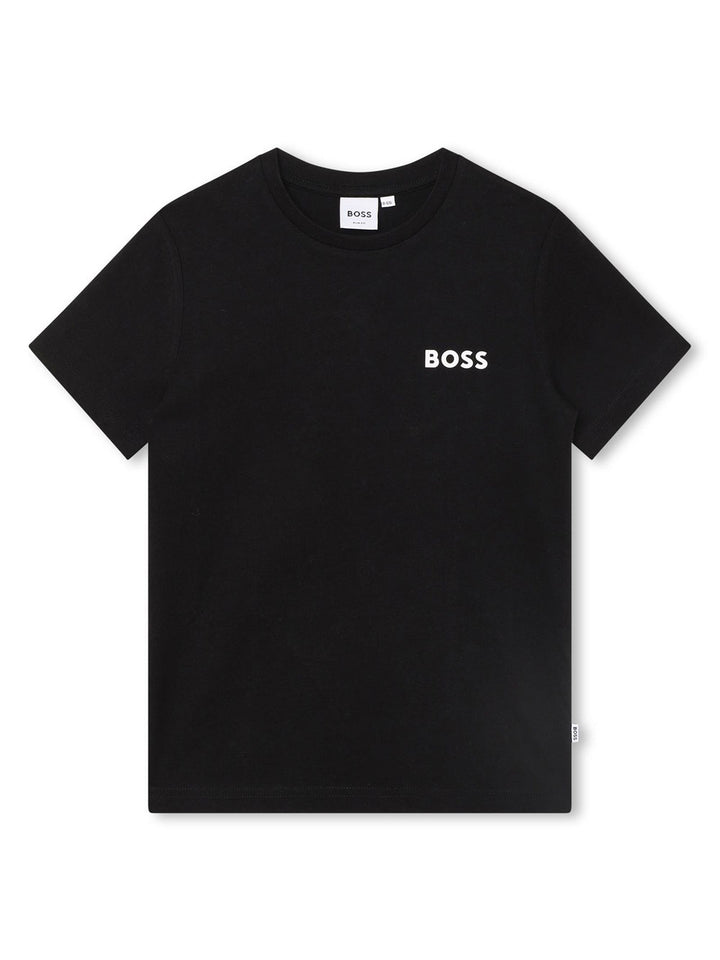 Boss t-shirt short sleeve black child