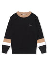 Boss kids crew neck pullover