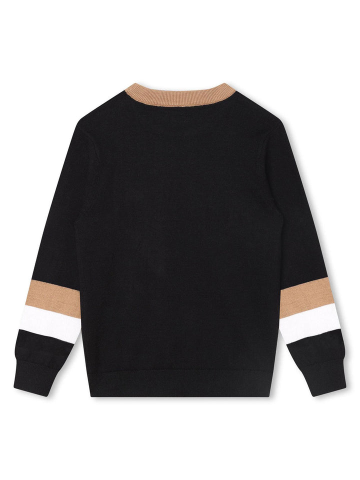 Boss kids crew neck pullover
