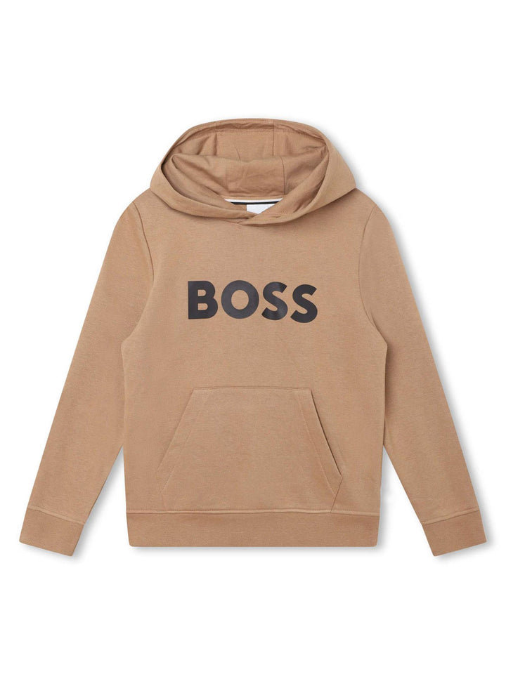 Boss beige hoodie kids