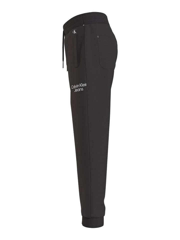 Calvin Klein Jeans pantalone tuta bambino nero