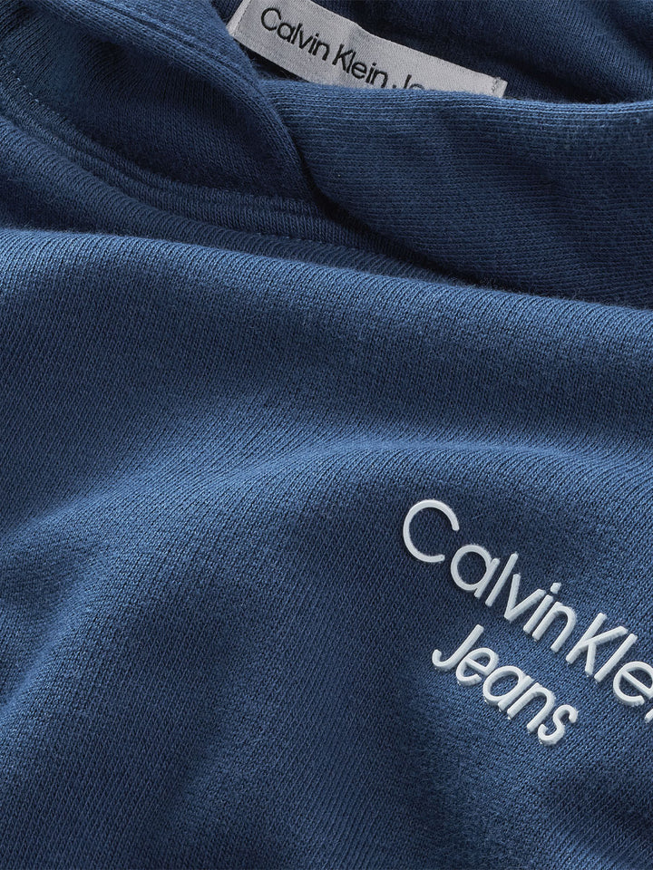 Kids stack logo hoodie