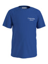 Calvin Klein Jeans t-shirt manica corta bambino blu